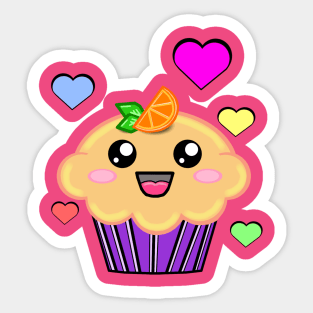 Muffin Compares To You Sticker